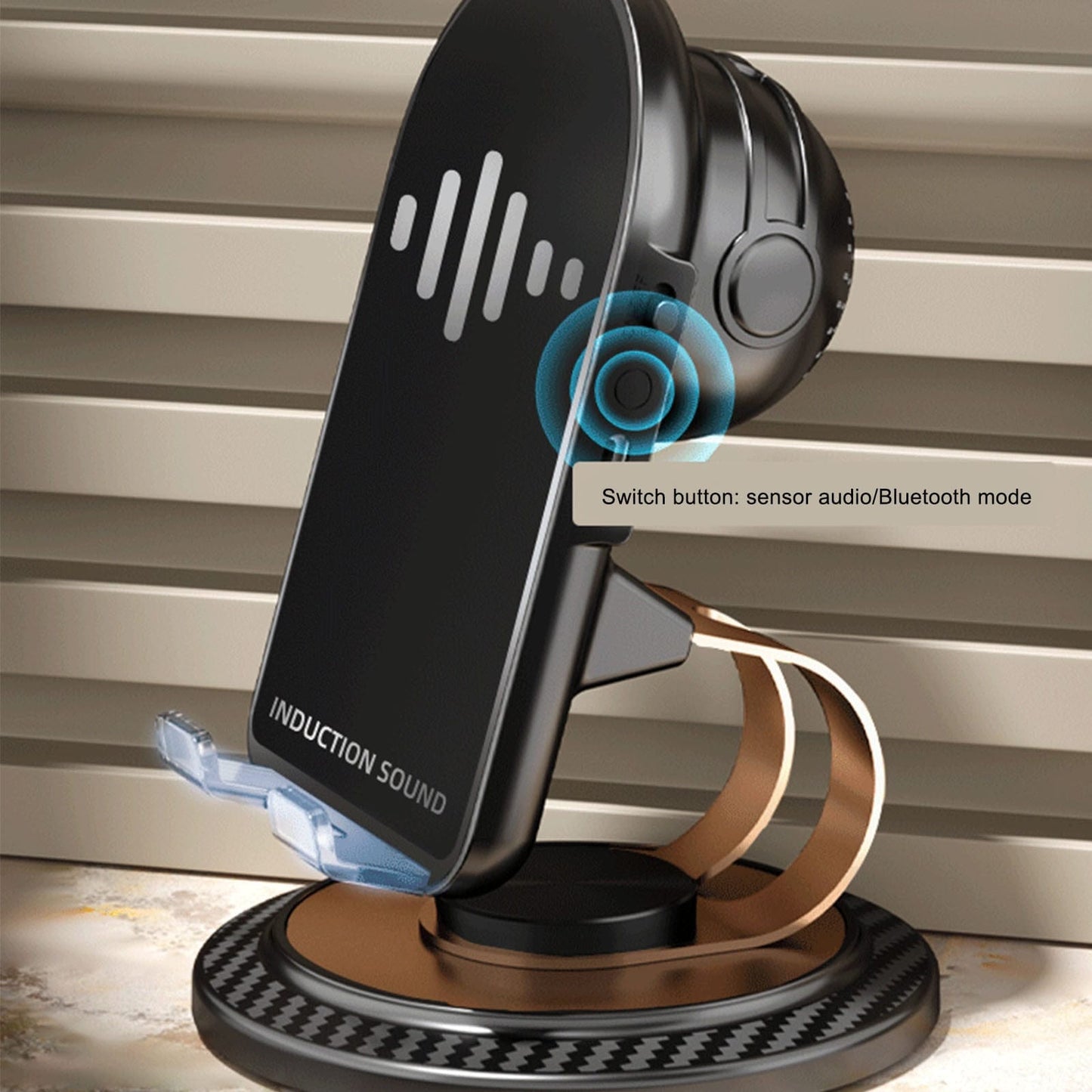 Mobile Stand with Sensor Speaker