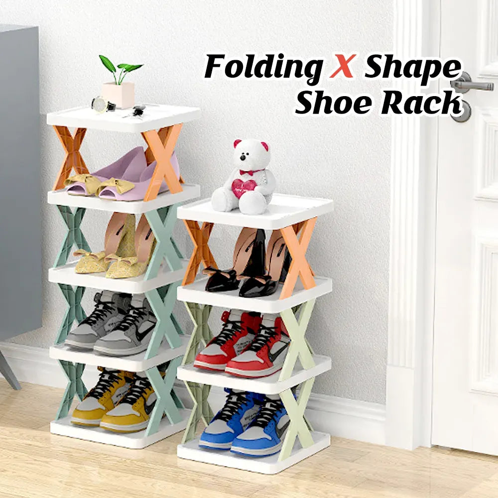 5-Layer Multi-Functional Rack Versatile Stackable Organizer for Shoes