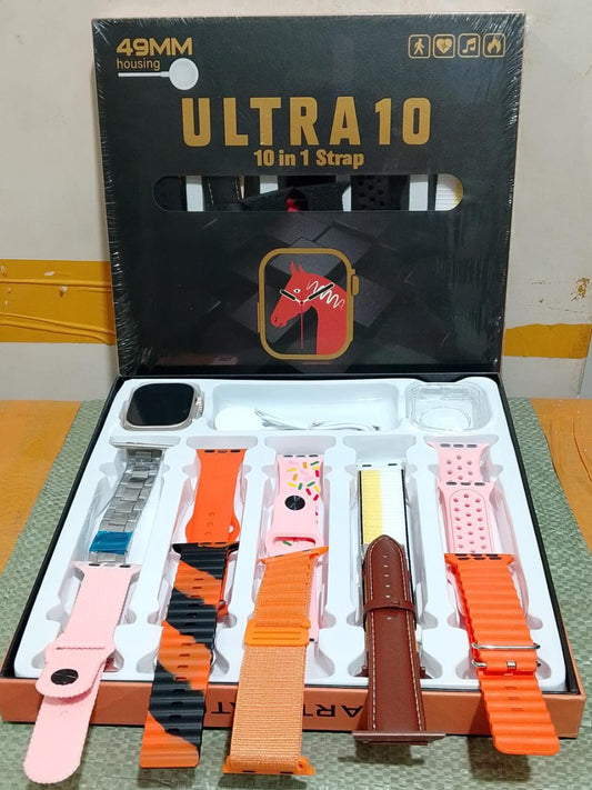 Ultra smartwatch 10 in 1 strap