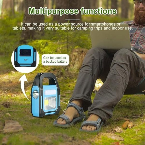 Rechargeable – Outdoor Solar Camping Light