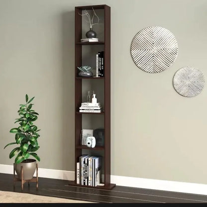 multipurpose wooden box rack 4 layer book for home decoration