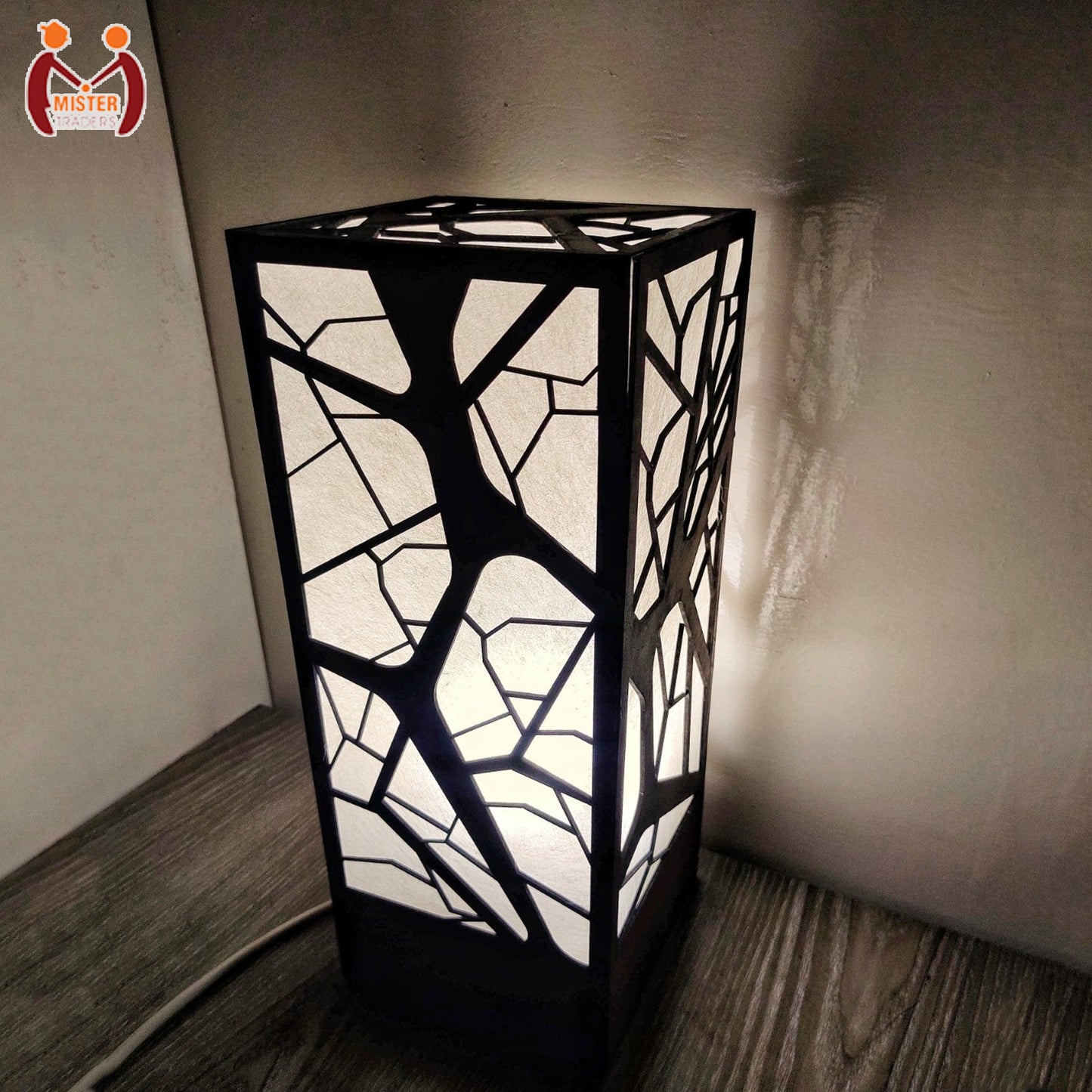 3D Unique Design Wooden Lamp