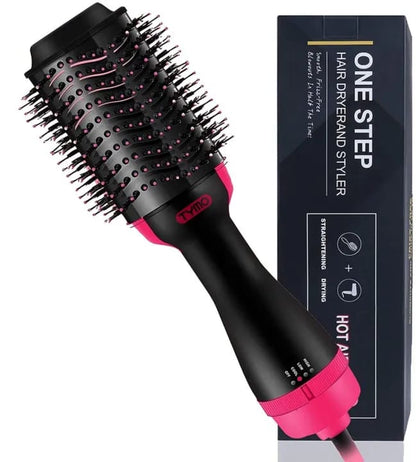 One Step Salon Hair Dryer Brush | Straightening & Volumizing Hot Air Brush