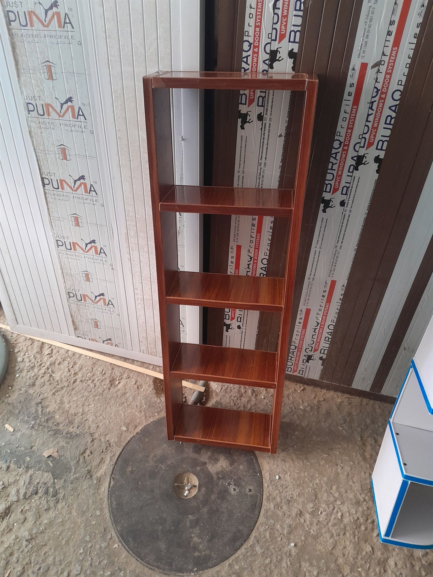 multipurpose wooden box rack 4 layer book for home decoration