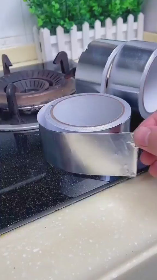 Tape High Temperature Leak Proof Tin Foil Paper Duct Tape